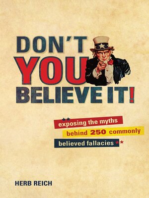 cover image of Don't You Believe It!